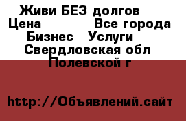 Живи БЕЗ долгов ! › Цена ­ 1 000 - Все города Бизнес » Услуги   . Свердловская обл.,Полевской г.